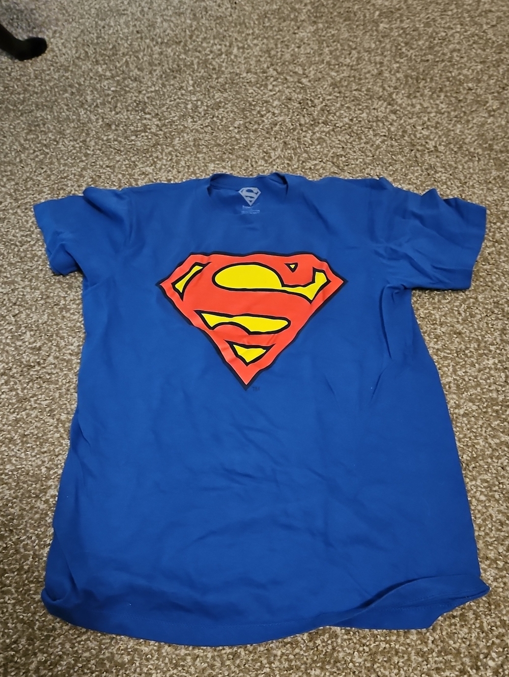 DC Comics Royal Blue Superman Graphic Tee